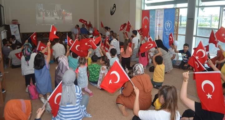 Gençlik Merkezinden 15 Temmuz Anma Programı..