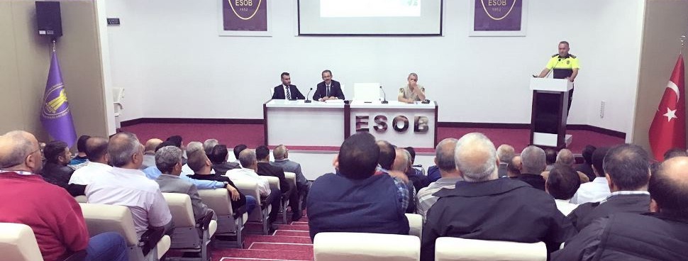 Esob'da Bilgilendirme Toplantısı Yapıldı