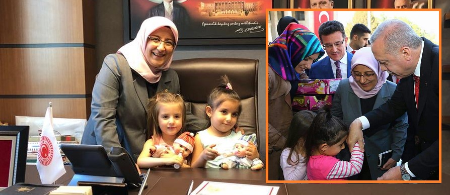 Milletvekili özkal, 23 Nisan'da şehit çocuklarını Ağırladı