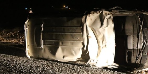 İhsaniye Döğer'de Kaza 9 Yaralı