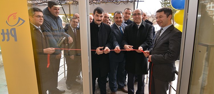 Başkan Mustafa çöl Ptt Adliye şubesinin Açılışını Yaptı