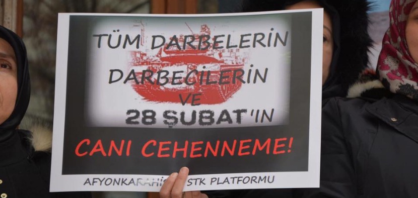 28 şubat Dönemini Tarih önünde Telin Ediyoruz