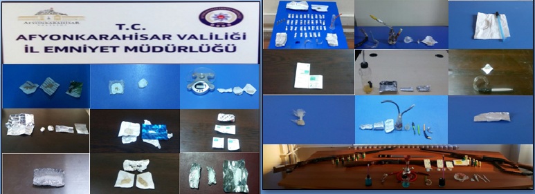 Polis Dinar'da 71 Kişiyi Yakaladı