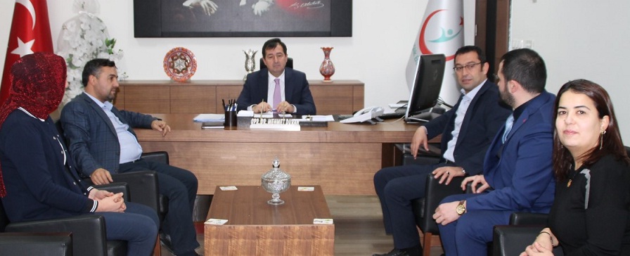 Ak Parti Merkez İlçe Kurum Ziyaretlerine Devam Ediyor