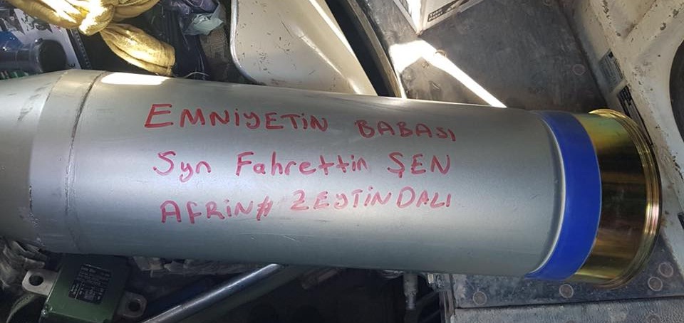 Emniyetin Baba Müdürü Fahrettin şen Afrin'de Unutulmadı