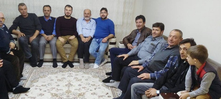 Mhp Merkez İlçe Başkanlığından Taziye Ziyareti