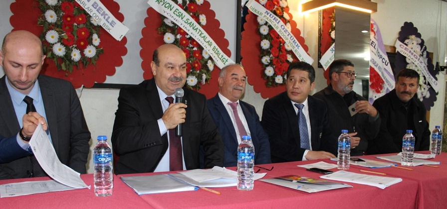 Dinar’da şoförler Odası Gülbeyaz Güven Tazeledi