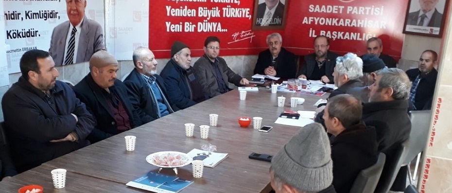 Saadet Partisi Genişletilmiş İl Divan Toplantısı Yaptı