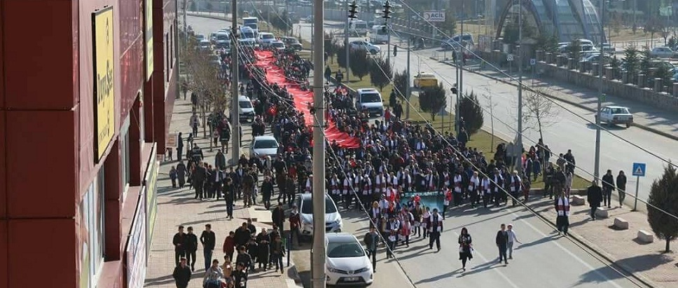 103. Yılında Sarıkamış şehitlerini Anma Programına Yoğun Katılım