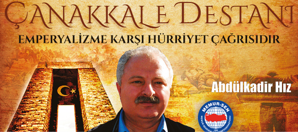 Başkan Hız'dan 18 Mart çanakkale Zaferi Mesajı