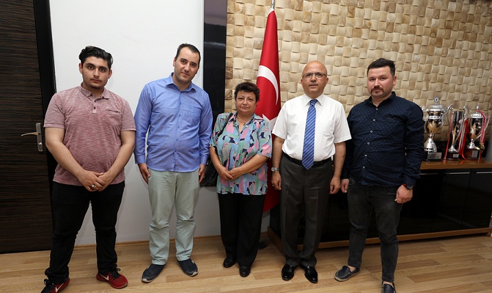 Afhayko'dan Başkan çoban'a Ziyaret
