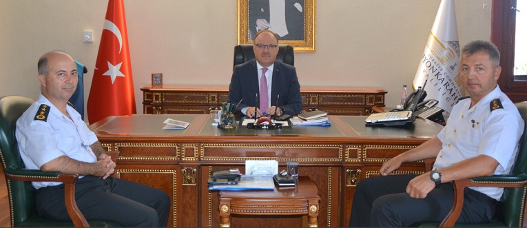 Vali Mustafa Tutulmaz çömez'e Görevinde Başarılar Diledi