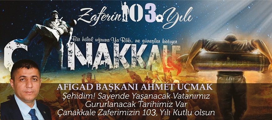 Başkan Ahmet Uçmak'dan 18 Mart Mesajı