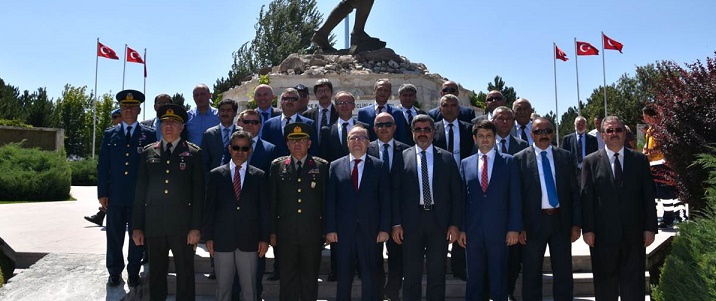 Büyük Taarruz şehitliği Ziyaret Edildi