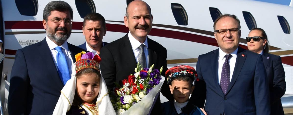 İçişleri Bakanı Süleyman Soylu çocuklarla Bir Araya Geldi.