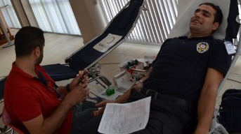 Polis Adayları Kan Verdi