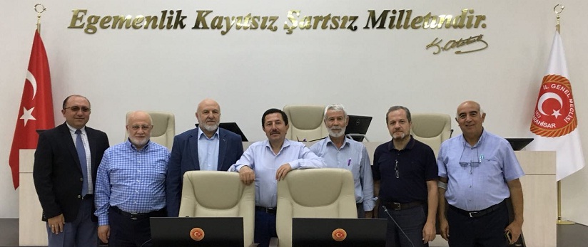 Vali Balkanlıoğlu Ve Rektör Yarılgaç Başkan Sel'i Ziyaret Etti