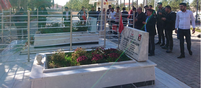 şehit ömer Halisdemir’in Mezarına Ziyaret