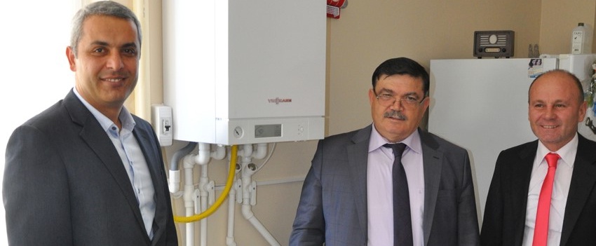 Erkmen’e Doğal Gaz Verilmeye Başlandı