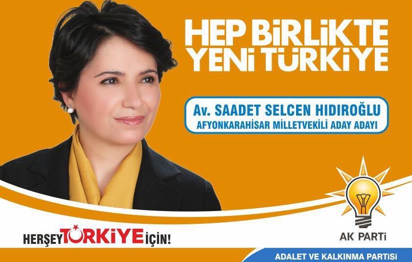 Ak Parti Afyonkarahisar Milletvekili Aday Adayı Saadet Selcen Hıdıroğlu