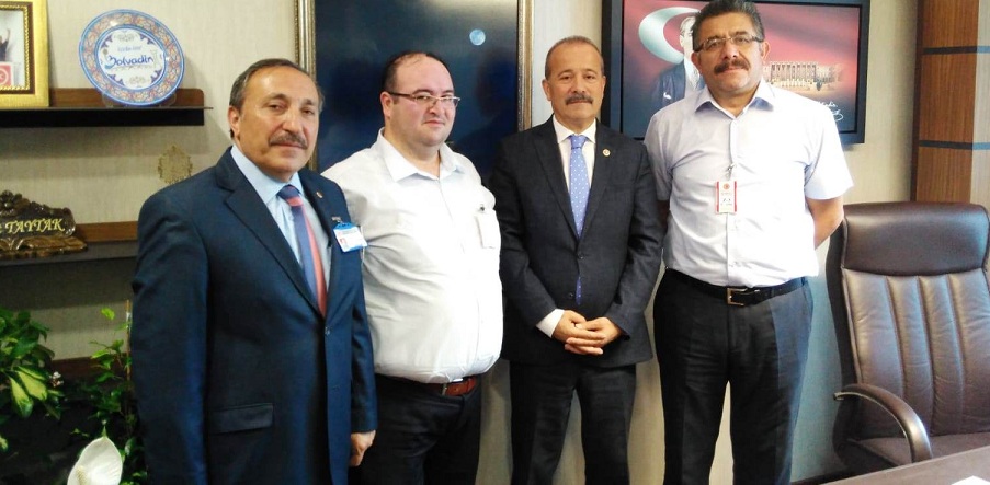 Boldav Milletvekili Mehmet Taytak´ı Makamında Ziyaret Etti.!