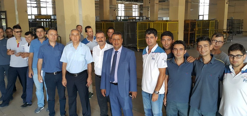 Ptt’de Bayramlaşma Töreni Düzenlendi