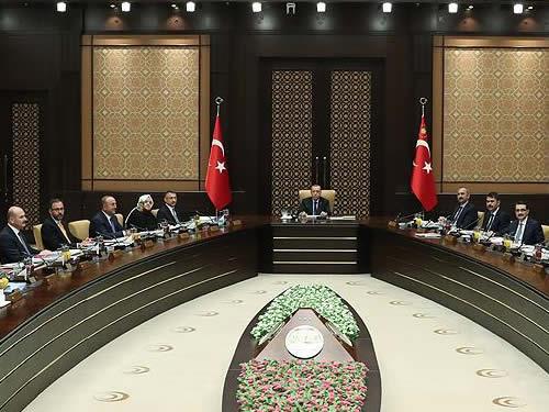 Cumhurbaşkanlığı Kabinesi, Cumhurbaşkanı Erdoğan Başkanlığında Toplandı