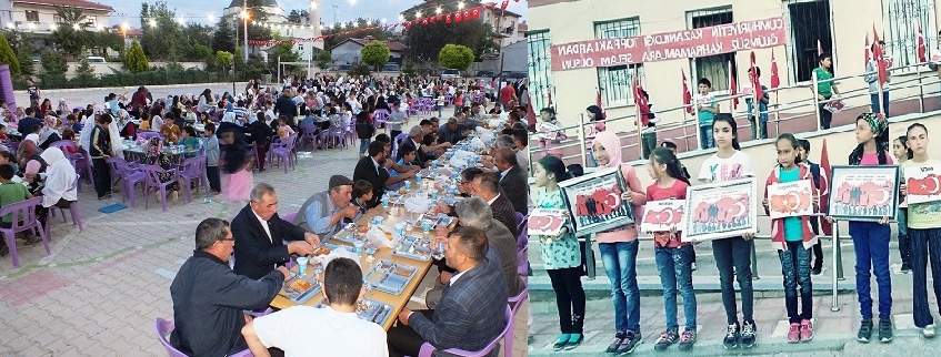 ışıklar'da ölümsüz Kahramanlar Projesi Ve 1000 Kişilik İftar Programı