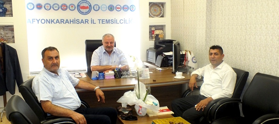 Başkan Uçmak’dan Sağlık- Sen’e Hayırlı Olsun Ziyareti