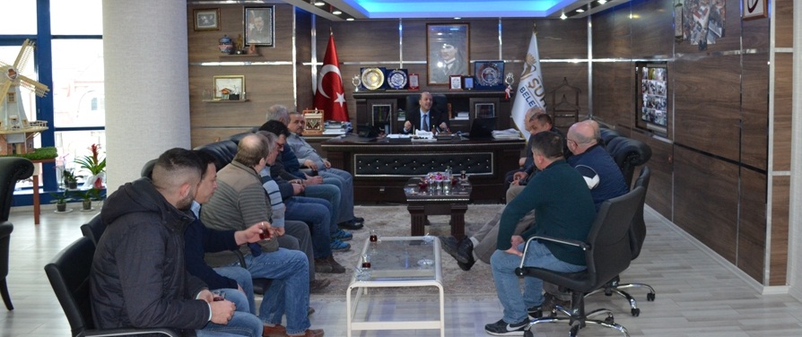 Esnaf Heyetinden Başkan Bozkurt’a Ziyaret