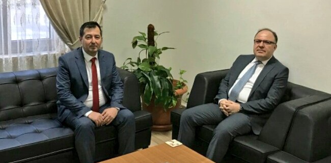 Vali Tutulmaz'dan Başhekim Duran'a Ziyaret