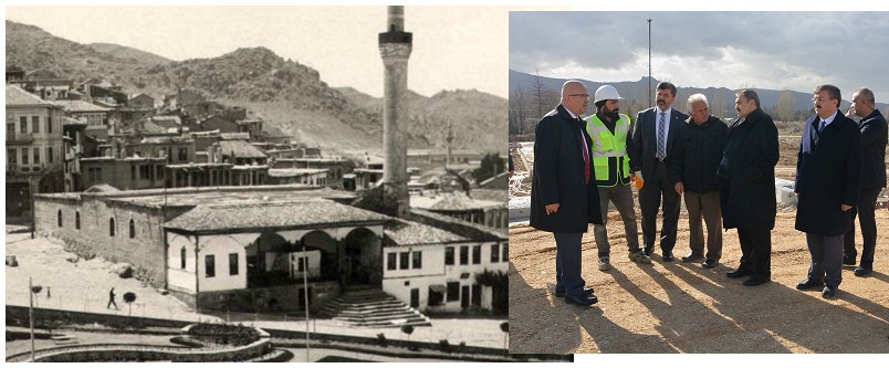 1933 Yılında İnönü'nün Yıktırdığı Camii Yeniden Yapılıyor