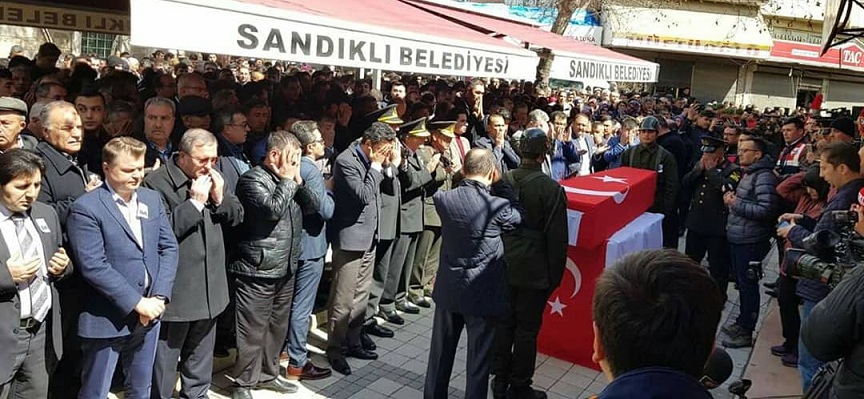 şehit Jandarma Uz. çavuş İbrahim çetin Son Yolculuğa Uğurlandı