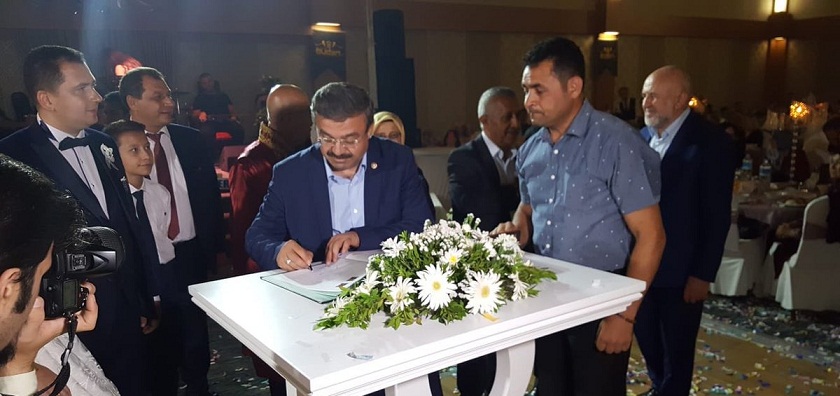 Yurdunuseven Mustafa Dener'in Nikah şahidi Oldu