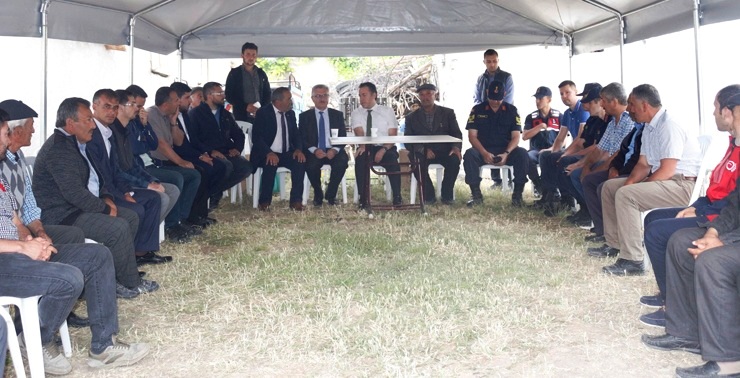 Kaymakam Kapankaya şehidimizin Baba Ocağında..