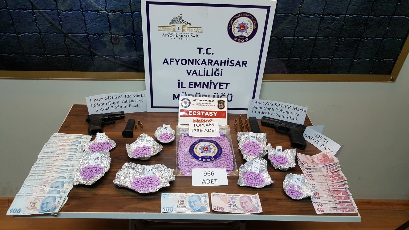 Uyuşturucu Ve Silahlar İle Yakalanan 2 Kişi Tutuklandı