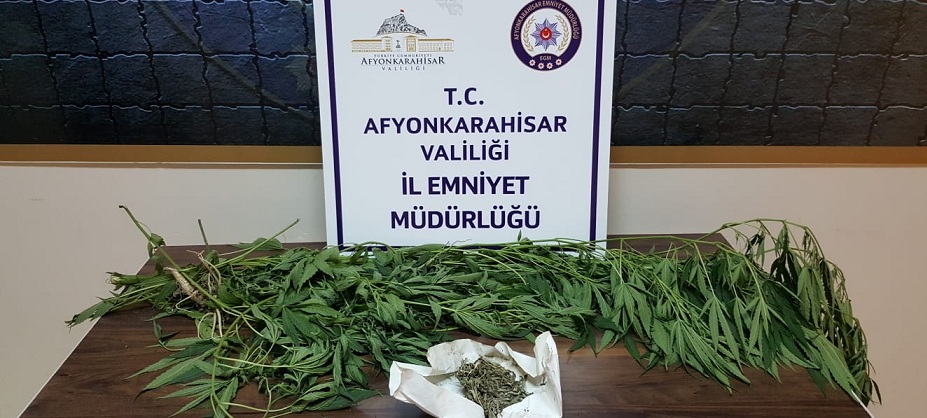 Evinde Uyuşturucu Madde üreten Zanlı Yakalandı