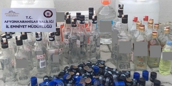Gümrük Kaçağı Alkol Ele Geçirildi