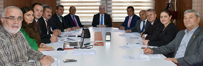 Sosyal Yardımlaşma Heyet Toplantısı Yapıldı.