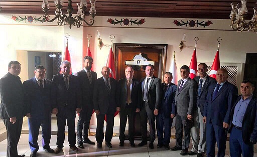 Başkan Eser, Vali Tutulmaz’ı Ziyaret Etti