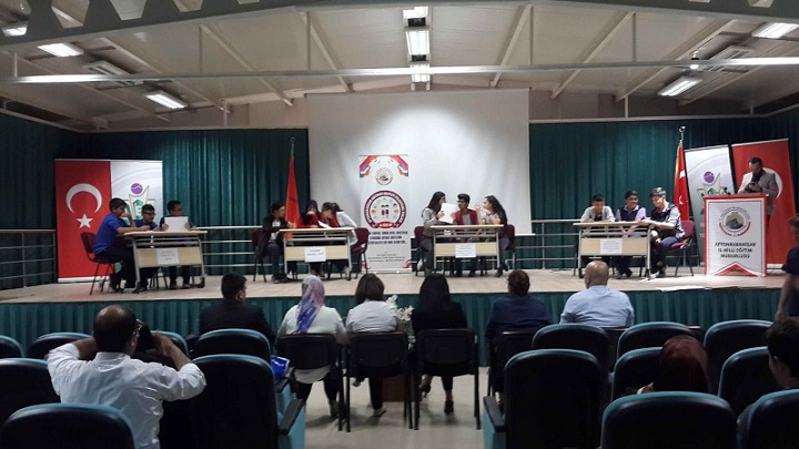 Liseler Arası Bilgi Yarışmasının 1.turu Yapıldı