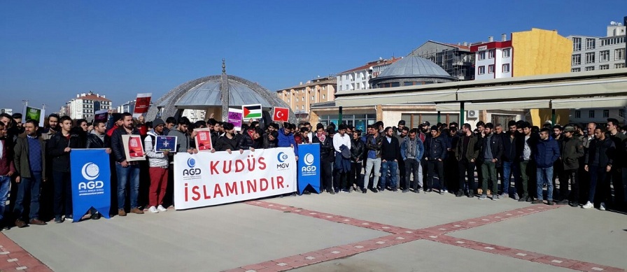 Afyonkarahisar Anadolu Gençlik Derneği Kudüs Açıklaması