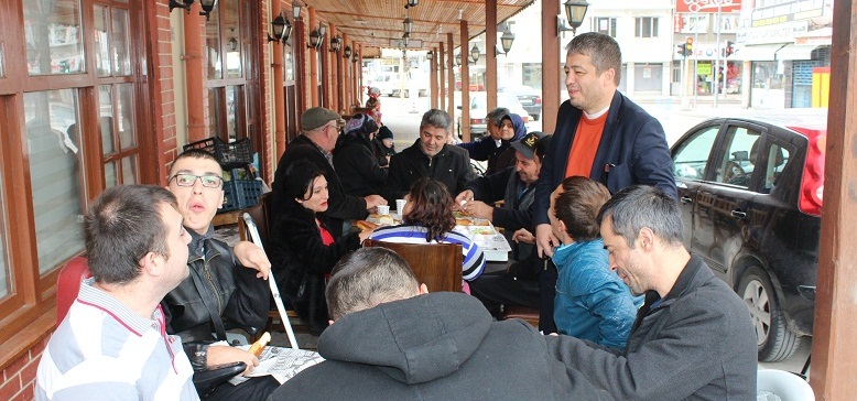 Sakatlar Derneği Kahvaltı'da Bir Araya Geldi