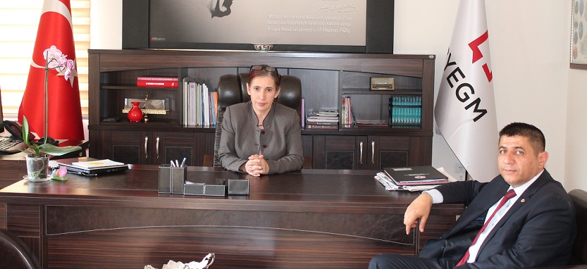 Başkan Uçmak'dan Afyon Byegm İl Müdürüne Ziyaret