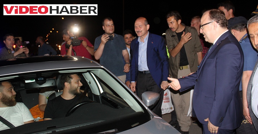 Bakan Soylu Afyonkarahisar'da Trafik Denetimlerine Katıldı..