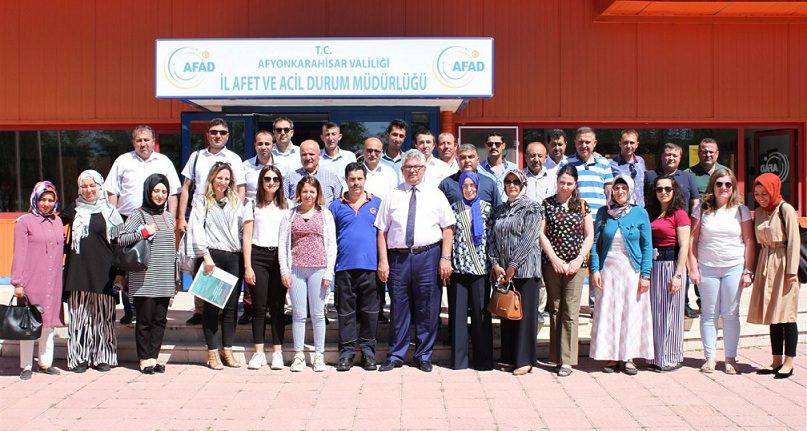 166 Sivil Savunma Uzmanı Ve Amiri Eğitimden Geçti..
