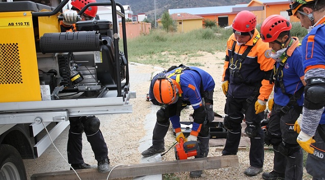 Kentsel Arama Ve Kurtarma Temel Eğitimi’nin 2. Modül Eğitimi Tamamlandı.