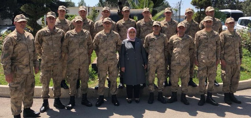 Milletvekili özkal, Zeytin Dalı Harekatına Katılan Askerler İle şehit Yakınlarını Ziyaret Etti