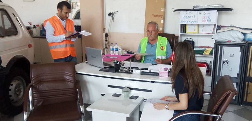 Mesleki Yeterlilik İçin Ter Döktüler