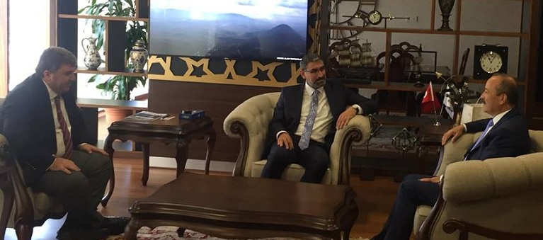 Taytak, Kosgeb Başkanı Cevahir Uzkurt’u Ziyaret Etti